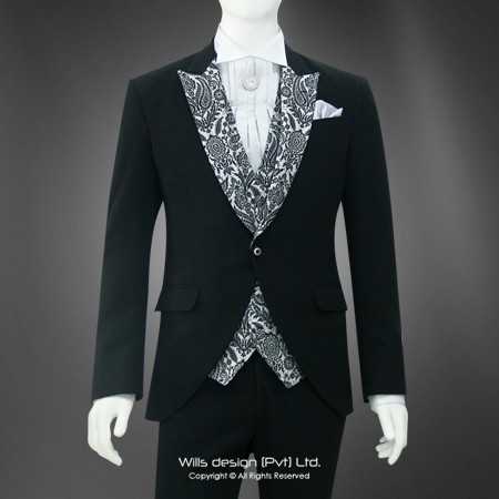 wedding suit with waistcoat